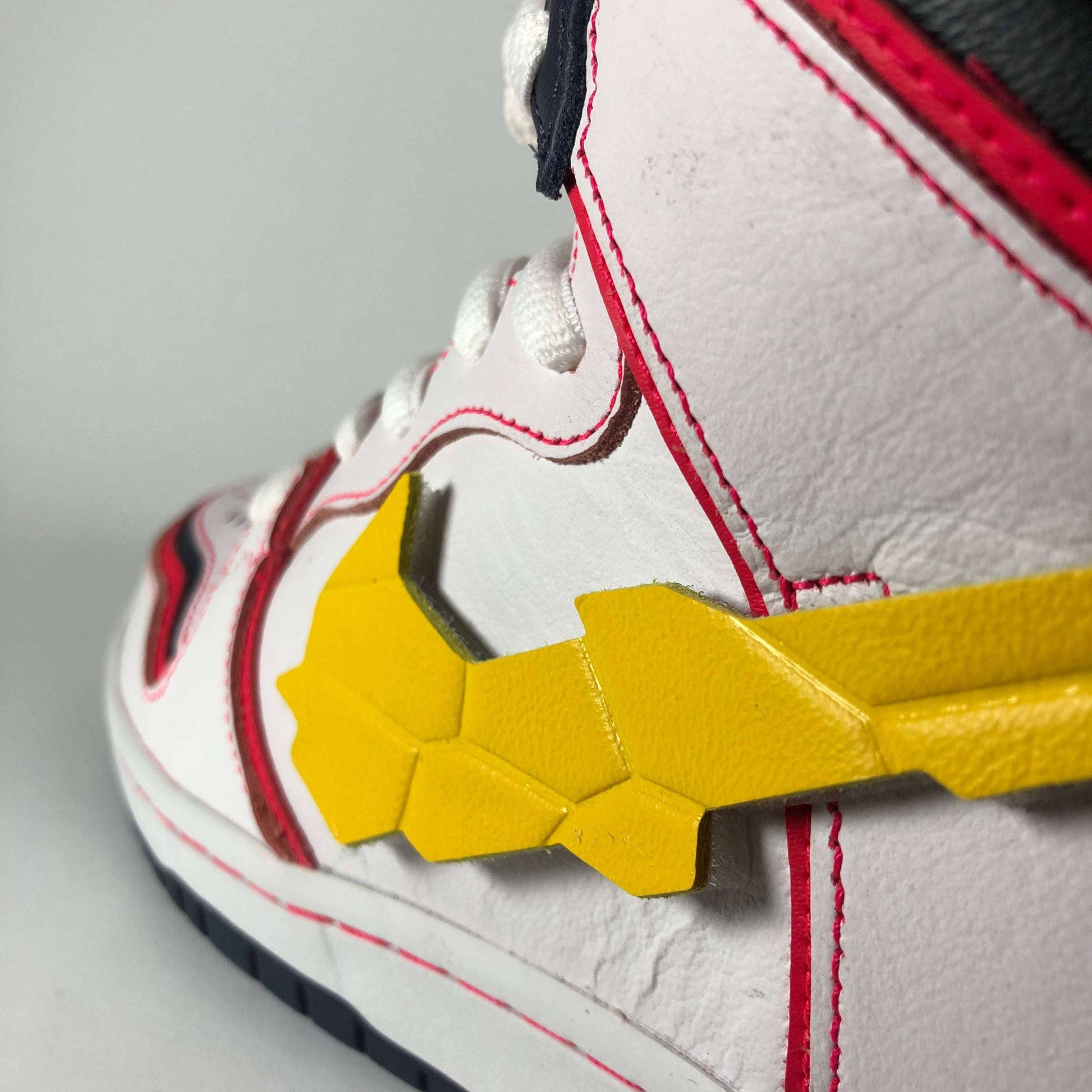 Nike SB Dunk High RX-0 Unicorn Gundam Swoosh