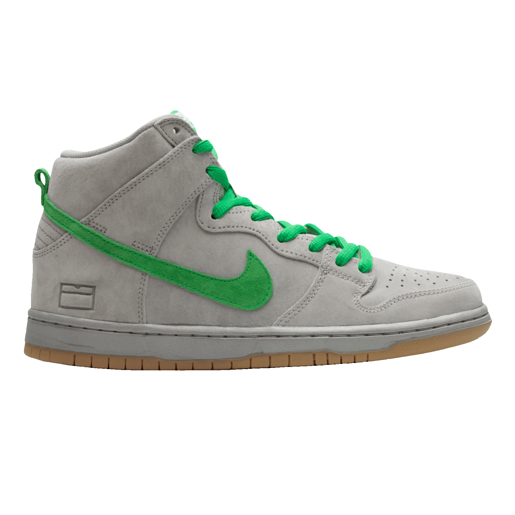 Nike SB Dunk High Silver Box