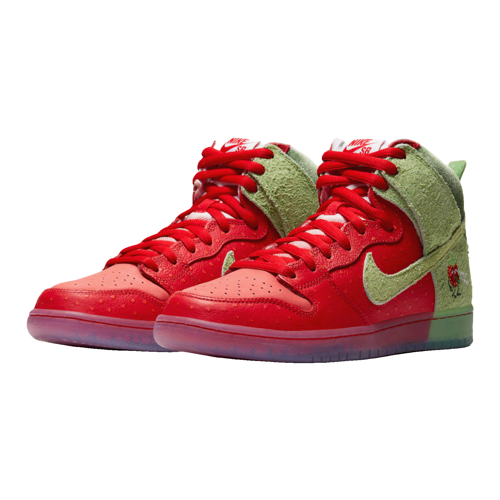Nike SB Dunk High Strawberry Cough Side