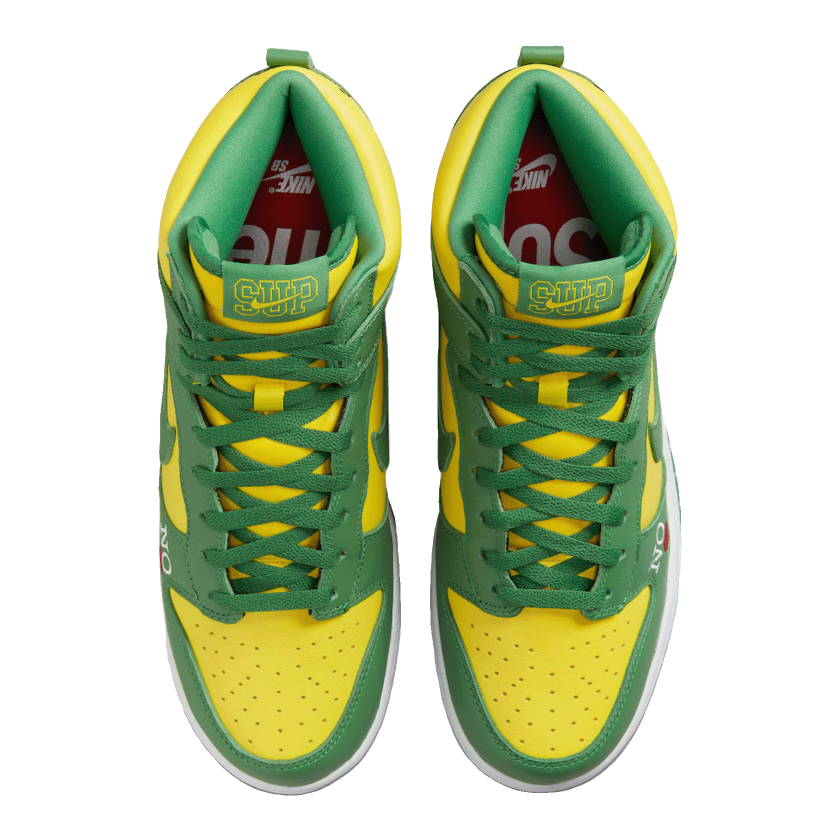 Nike SB Dunk High Supreme By Any Means Brazil Oben