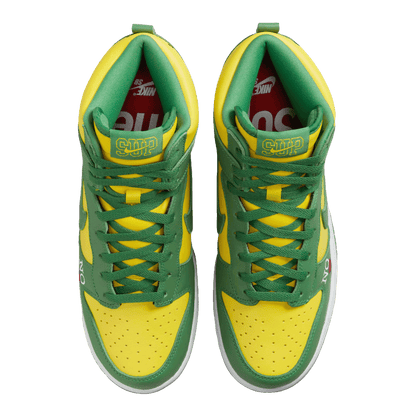 Nike SB Dunk High Supreme By Any Means Brazil Oben
