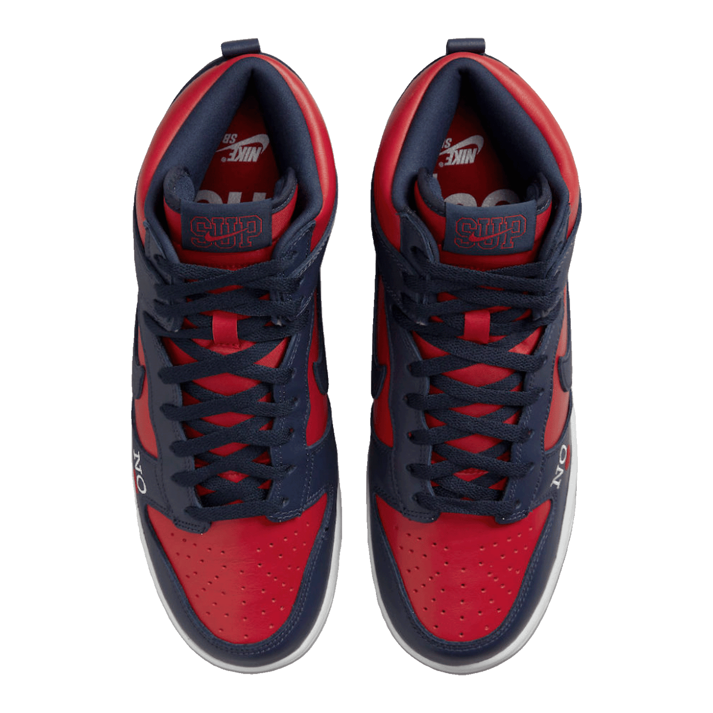 Nike SB Dunk High Supreme By Any Means Navy Oben
