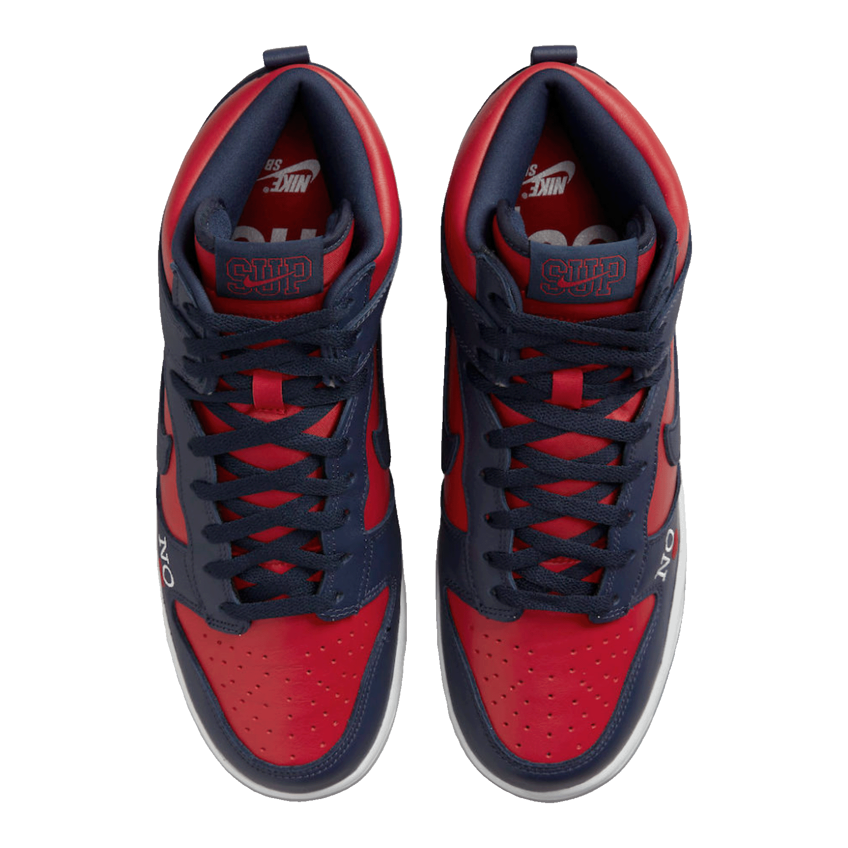 Nike SB Dunk High Supreme By Any Means Navy Oben