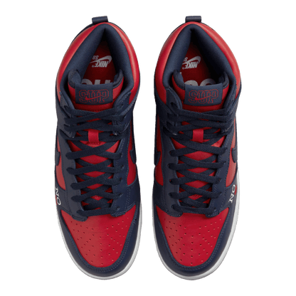 Nike SB Dunk High Supreme By Any Means Navy Oben