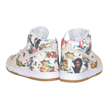 Nike SB Dunk High Supreme Rammellzee Back