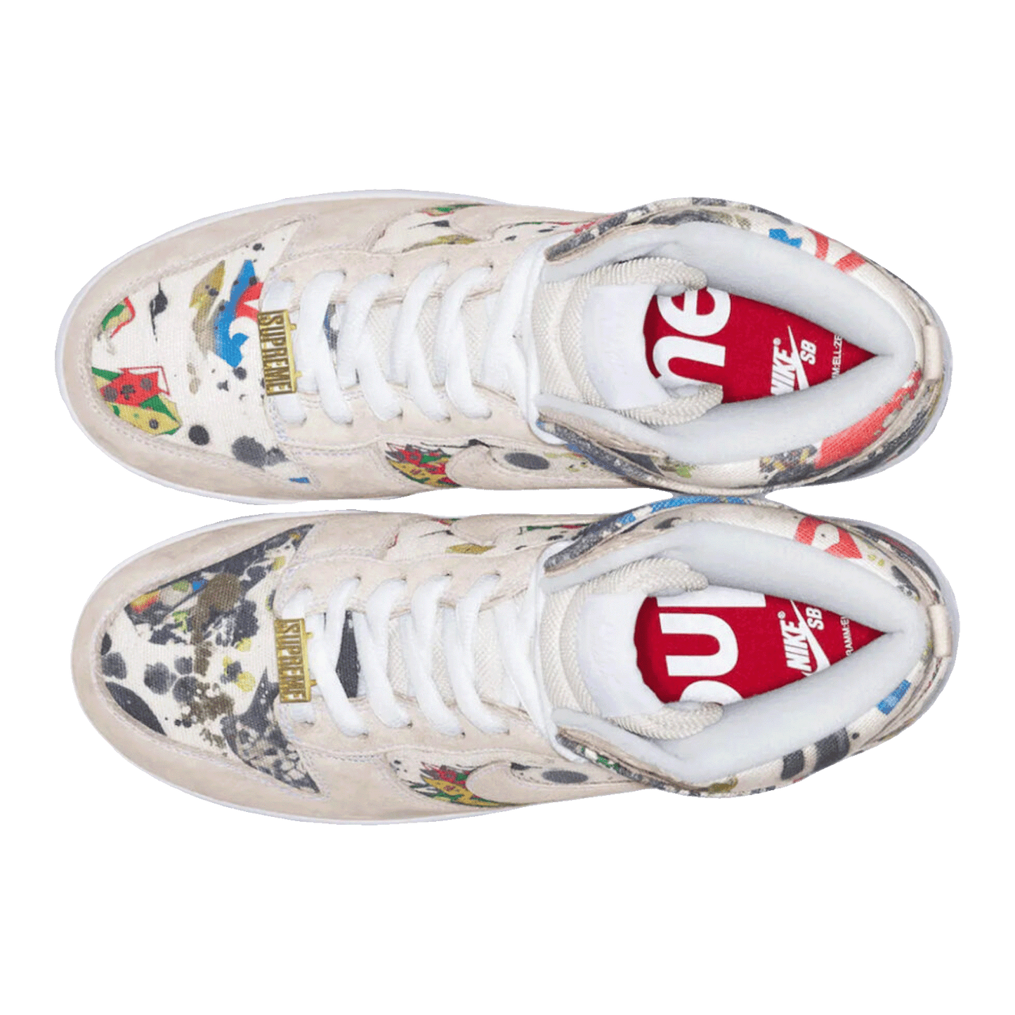 Nike SB Dunk High Supreme Rammellzee Oben