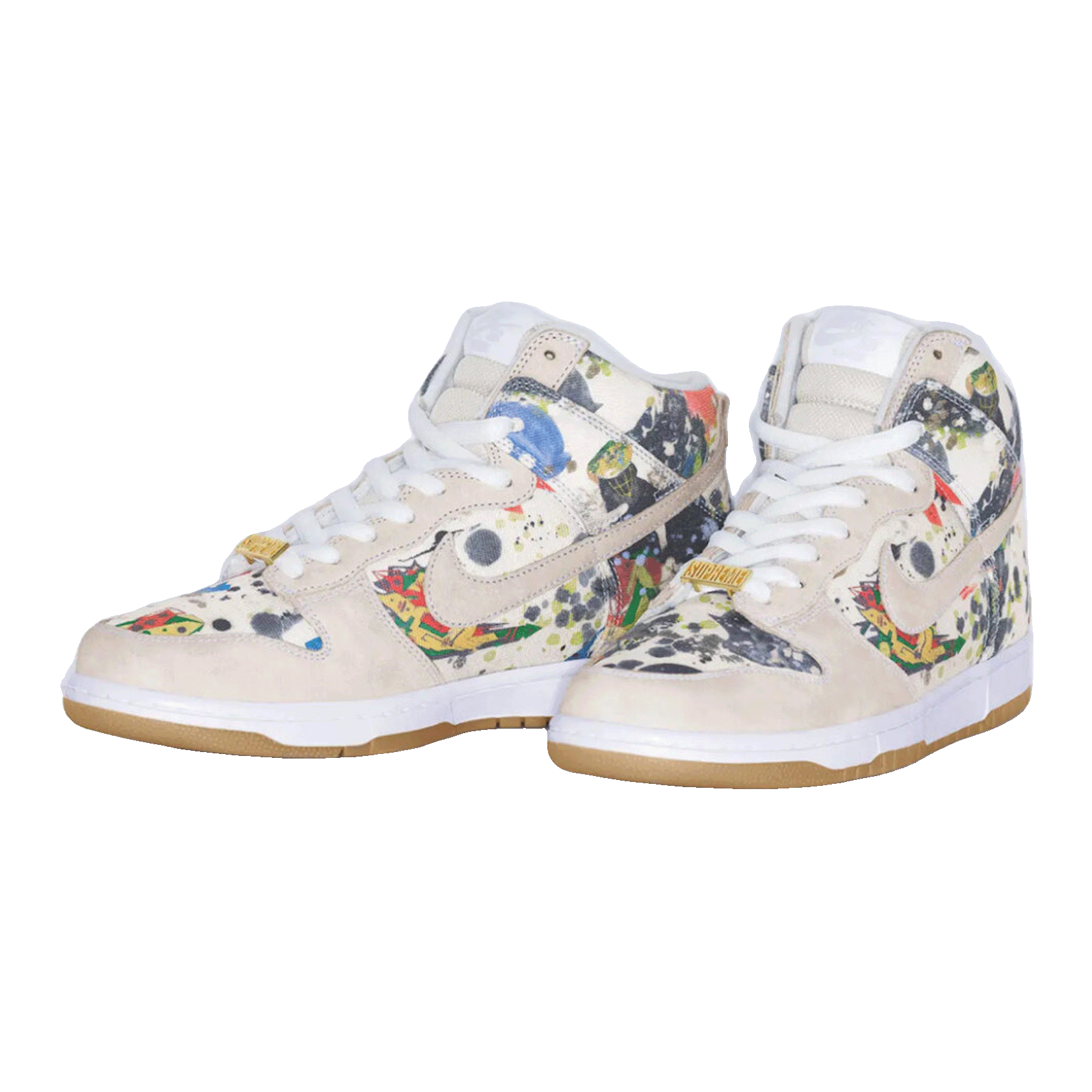 Nike SB Dunk High Supreme Rammellzee Side