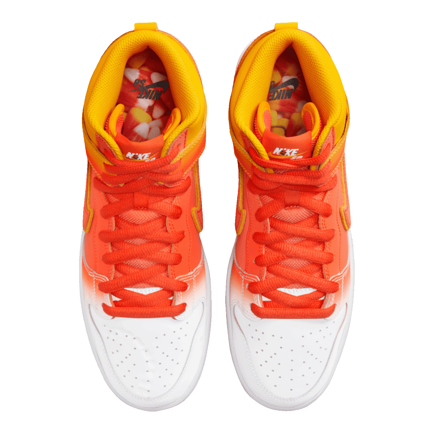 Nike SB Dunk High Sweet Tooth Candy Corn Oben