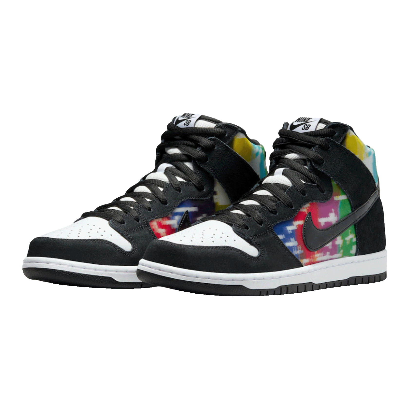 Nike SB Dunk High TV Signal Side