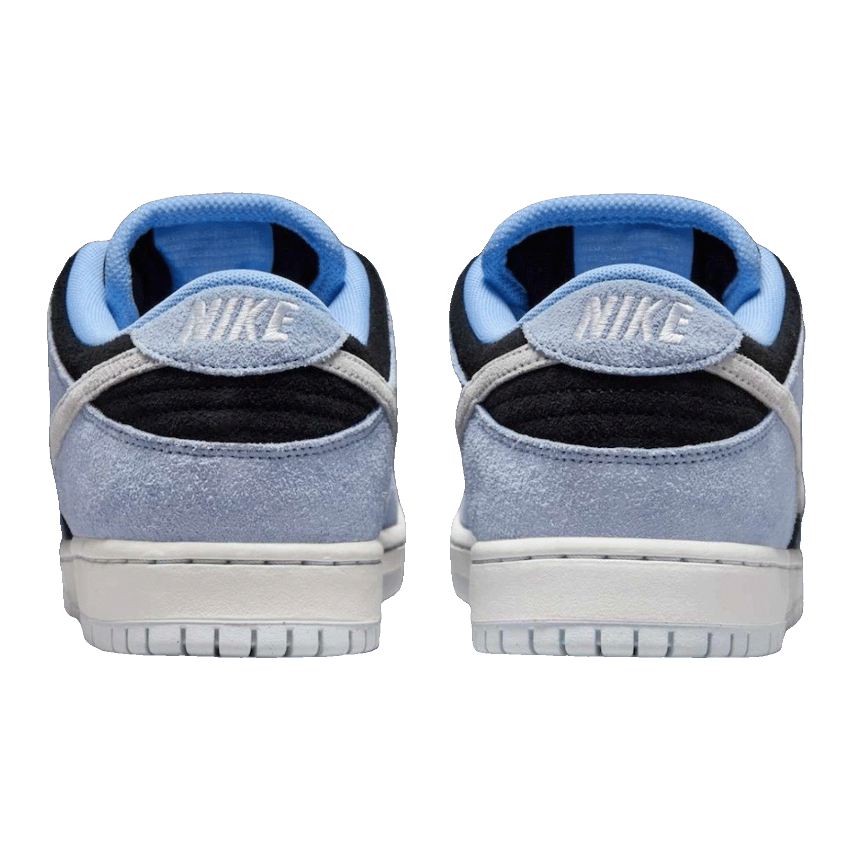Nike SB Dunk Low Black Aluminum Back