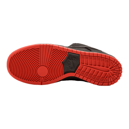 Nike SB Dunk Low Black Pigeon Sohle