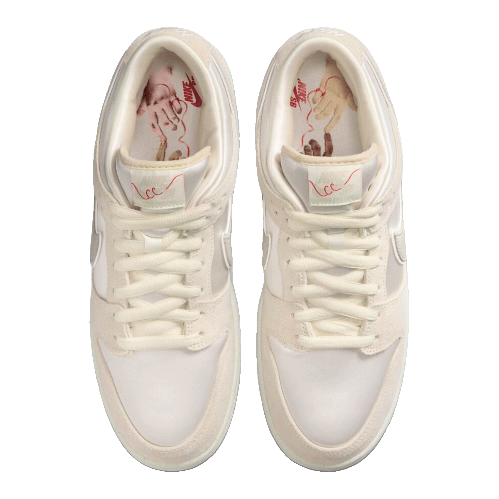 Nike SB Dunk Low City of Love Light Bone Oben