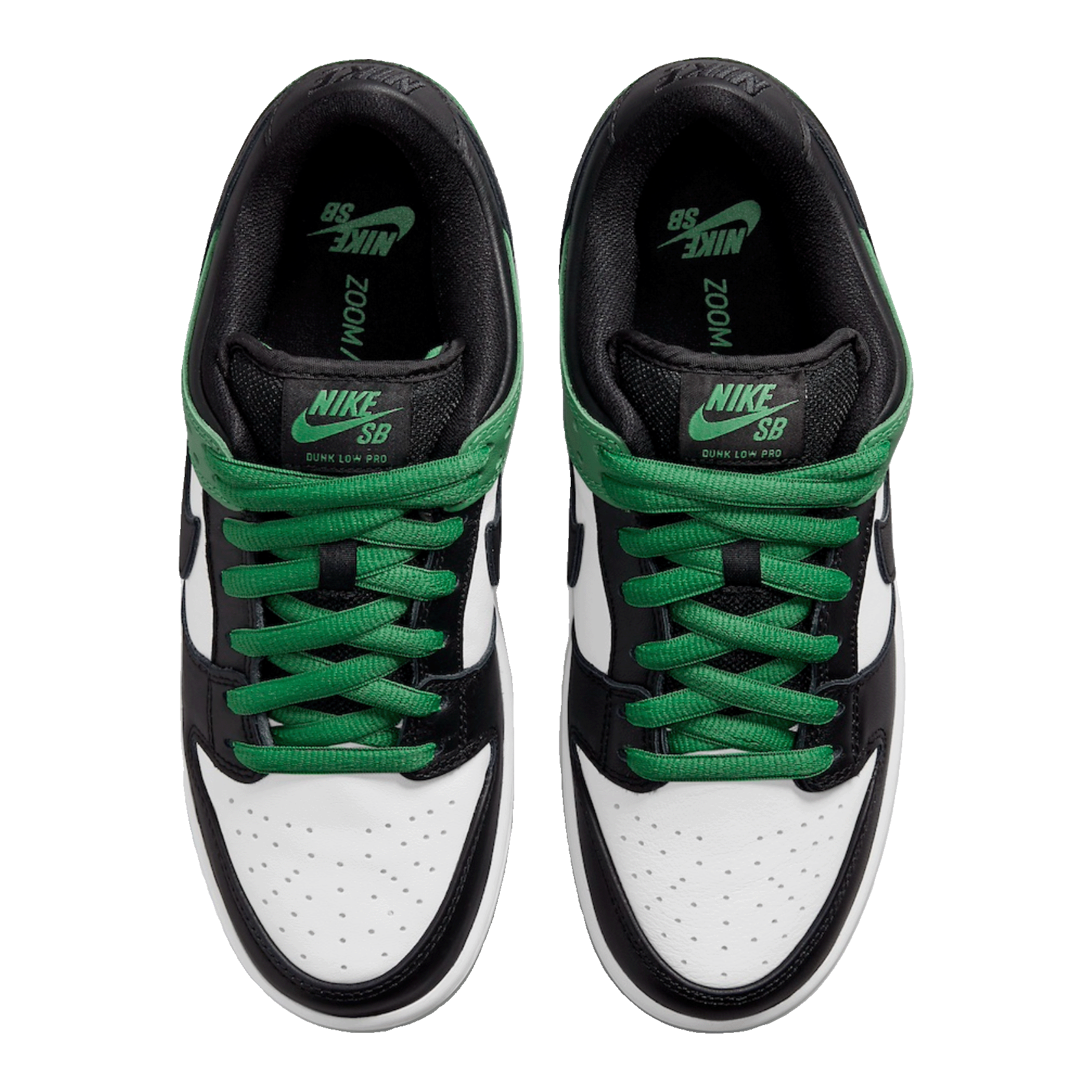 Nike SB Dunk Low Classic Green Oben