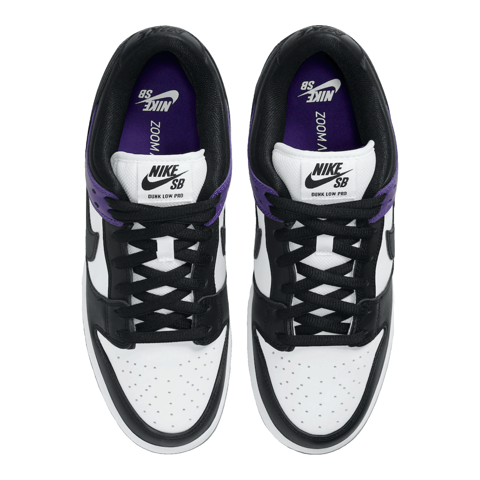 Nike SB Dunk Low Court Purple Oben