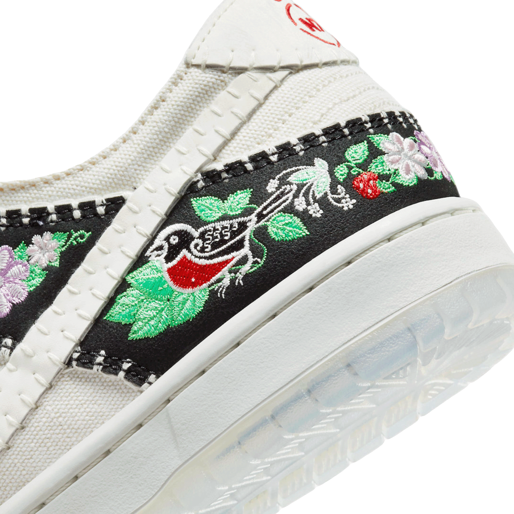 Nike SB Dunk Low Decon N7 Black Sail Detail