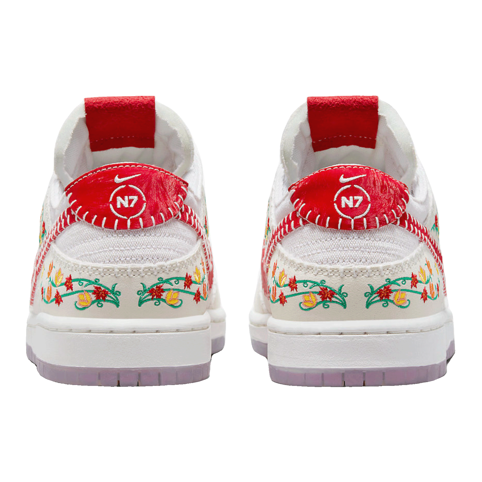 Nike SB Dunk Low Decon N7 Opti Yellow University Red Back