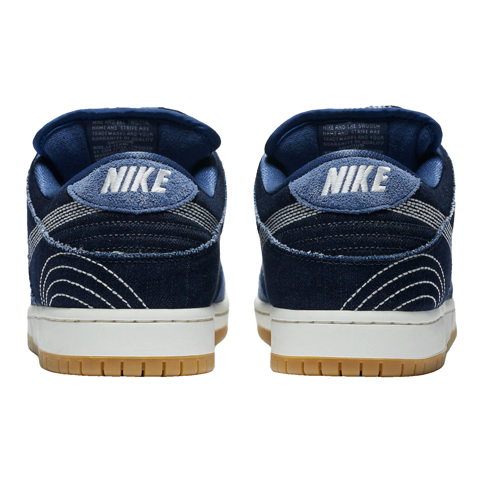 Nike SB Dunk Low Denim Sashiko Back