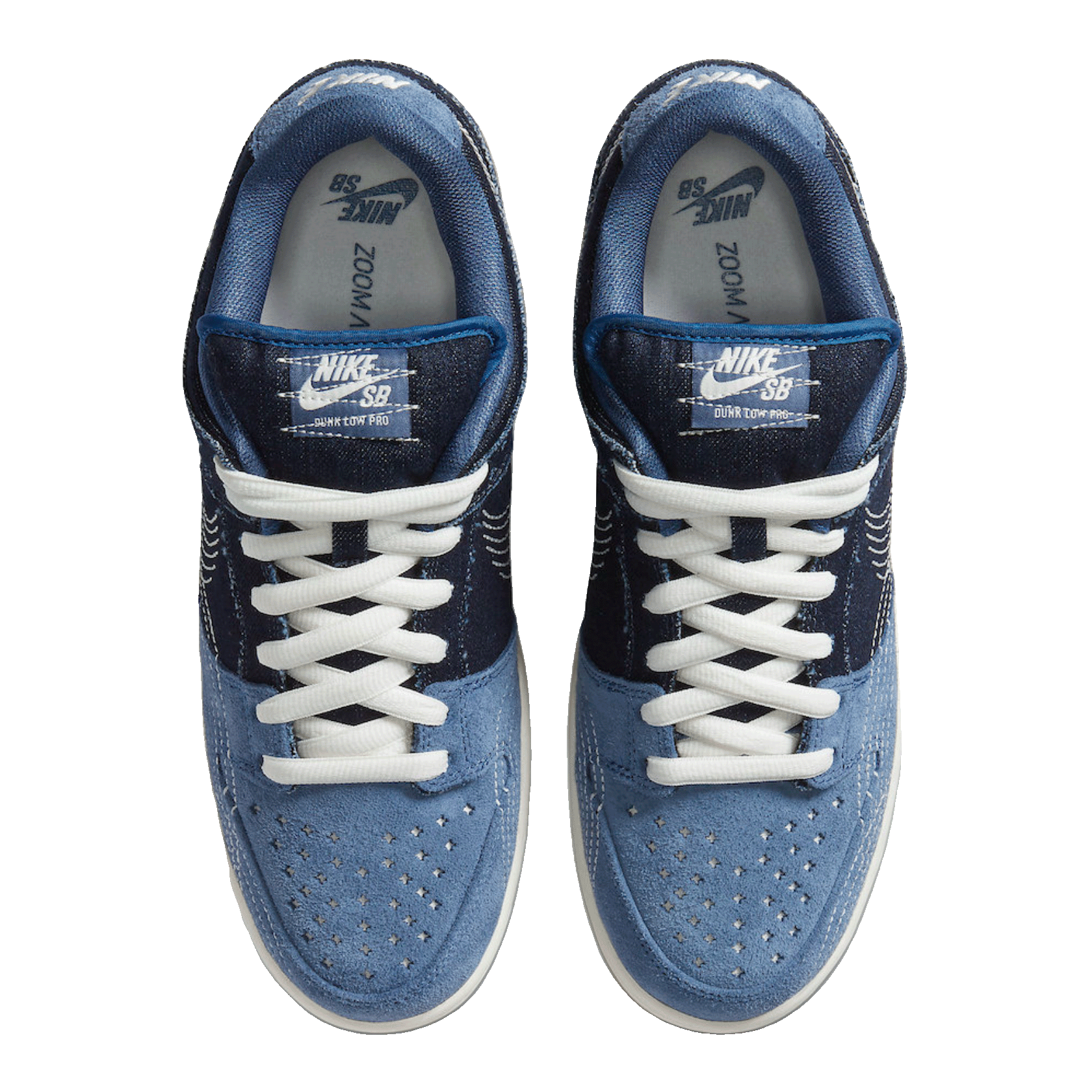 Nike SB Dunk Low Denim Sashiko Oben
