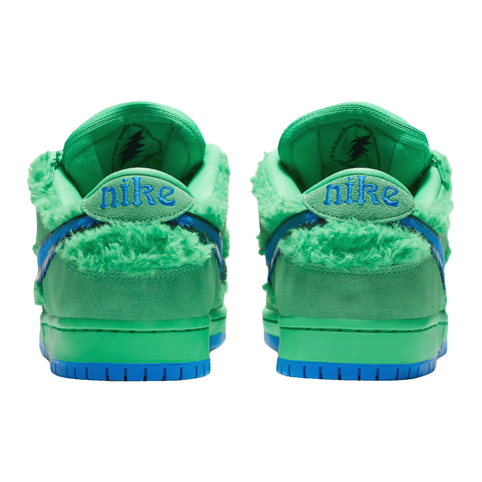 Nike SB Dunk Low Grateful Dead Bears Green Back