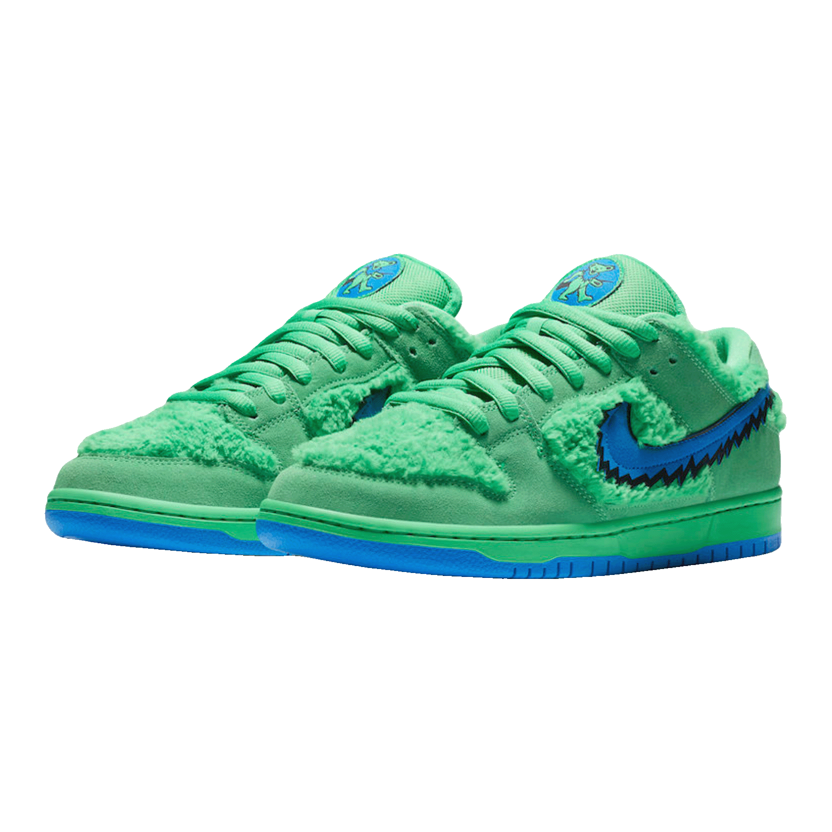 Nike SB Dunk Low Grateful Dead Bears Green Side