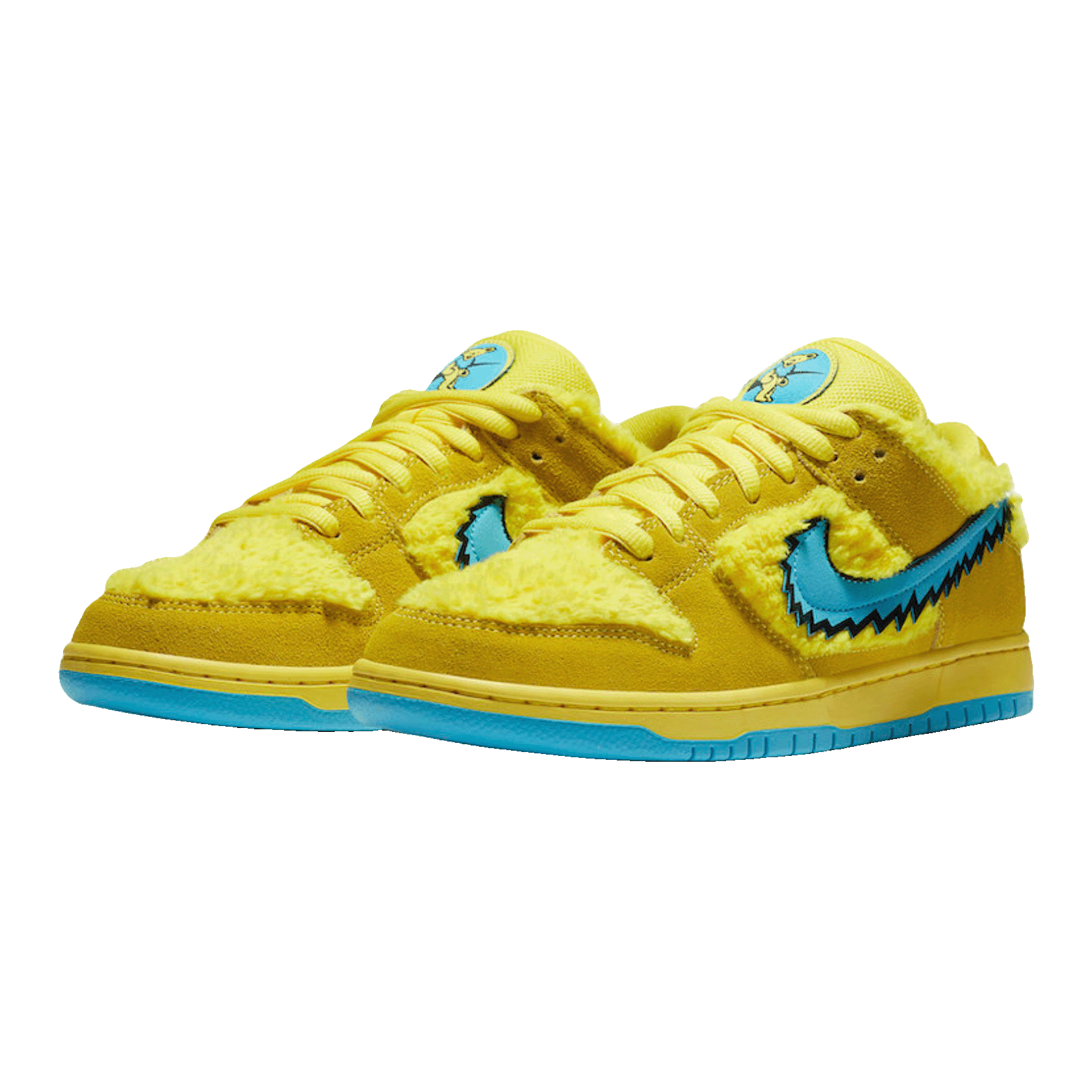 Nike SB Dunk Low Grateful Dead Bears Opti Yellow Side