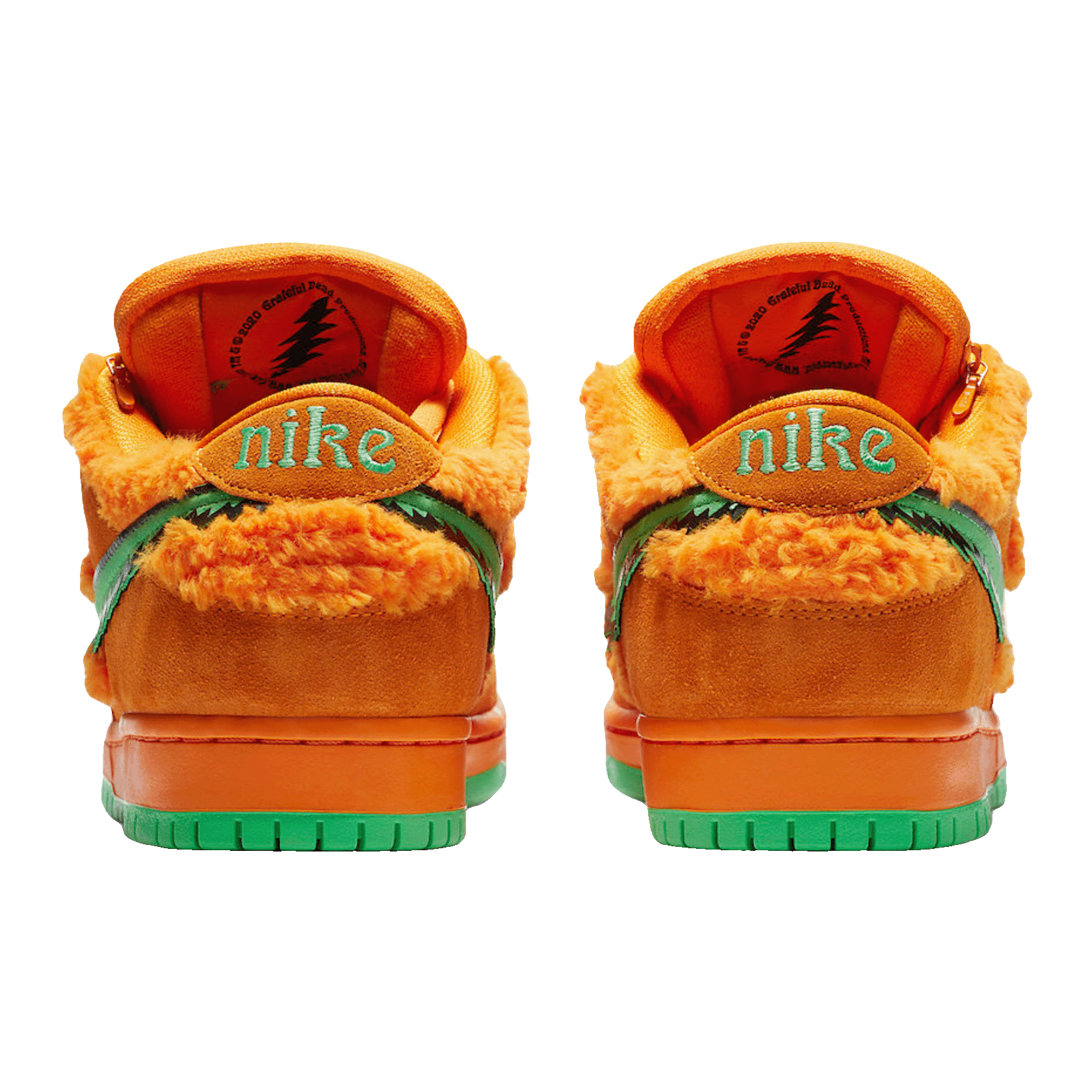 Nike SB Dunk Low Grateful Dead Bears Orange Back