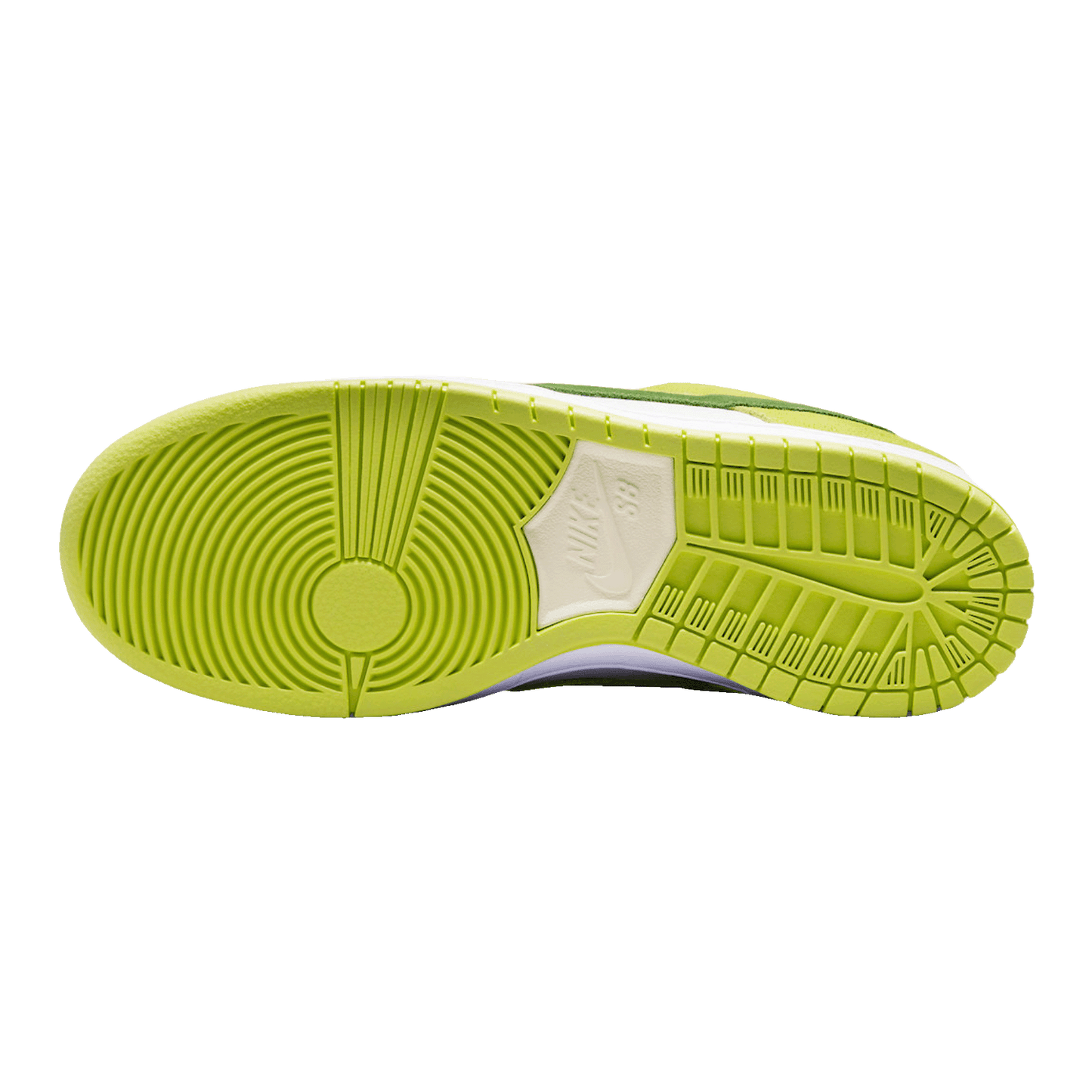 Nike SB Dunk Low Green Apple Sohle