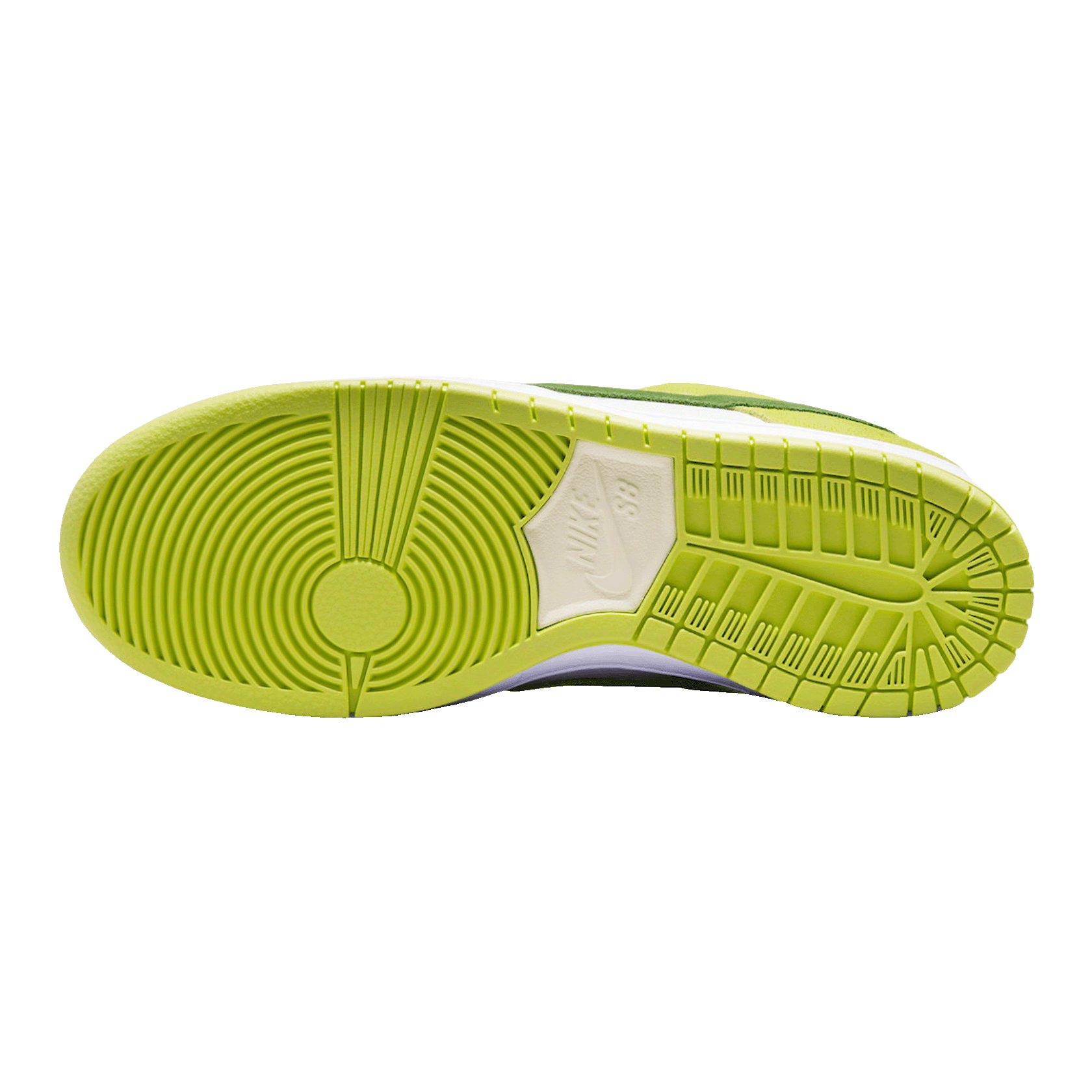 Nike SB Dunk Low Green Apple Sohle
