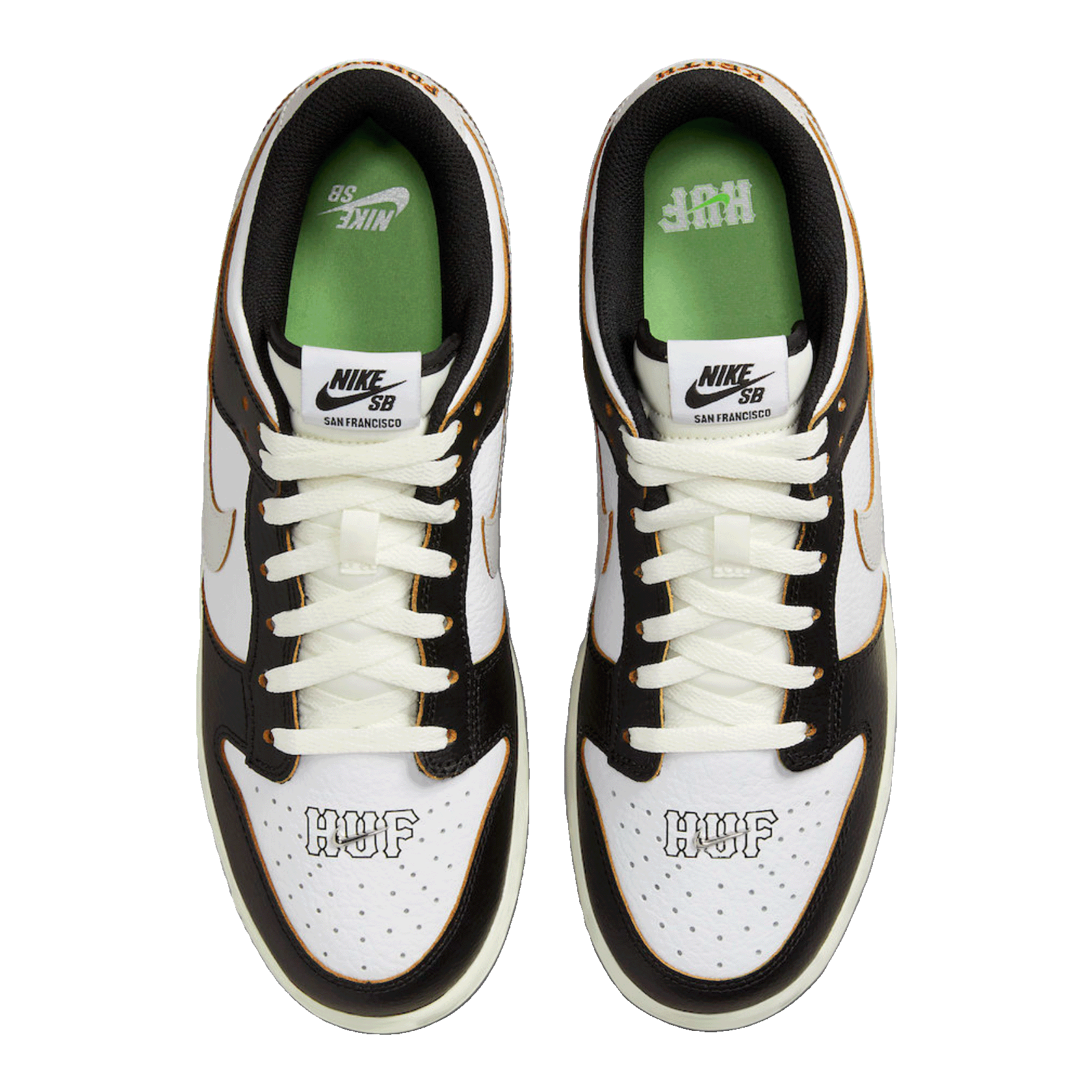 Nike SB Dunk Low HUF San Francisco Oben