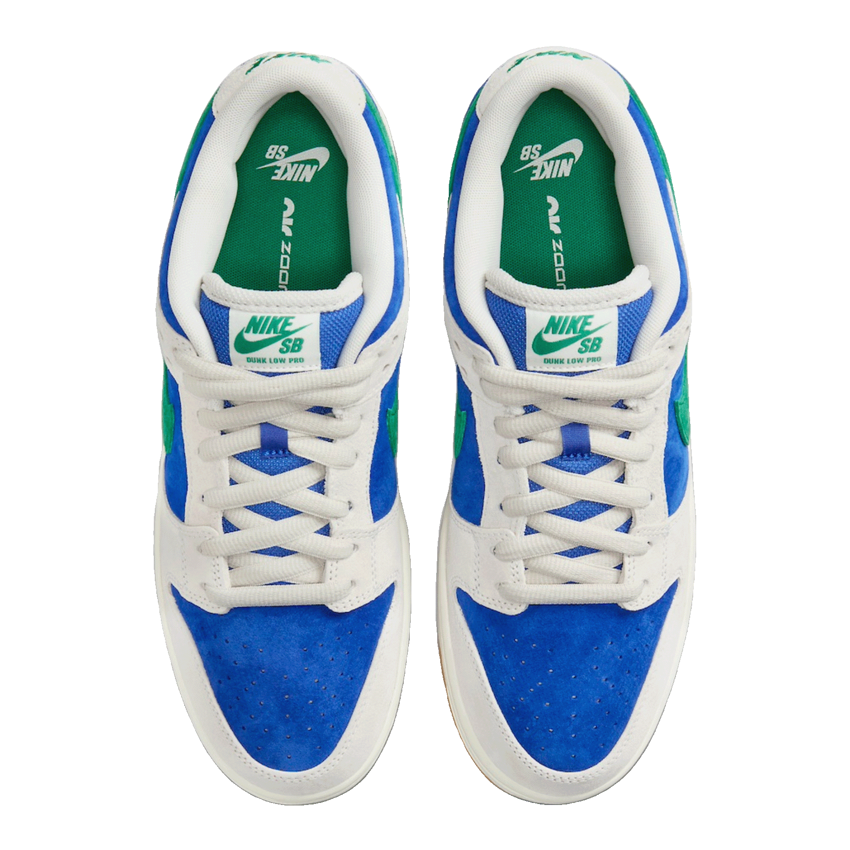 Nike SB Dunk Low Hyper Royal Malachite Oben