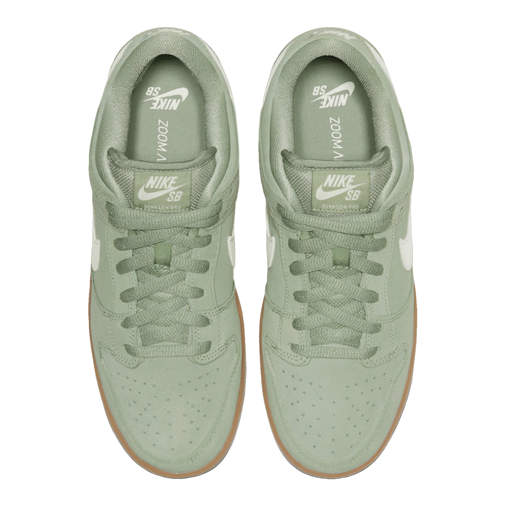 Nike SB Dunk Low Island Green Gum Oben