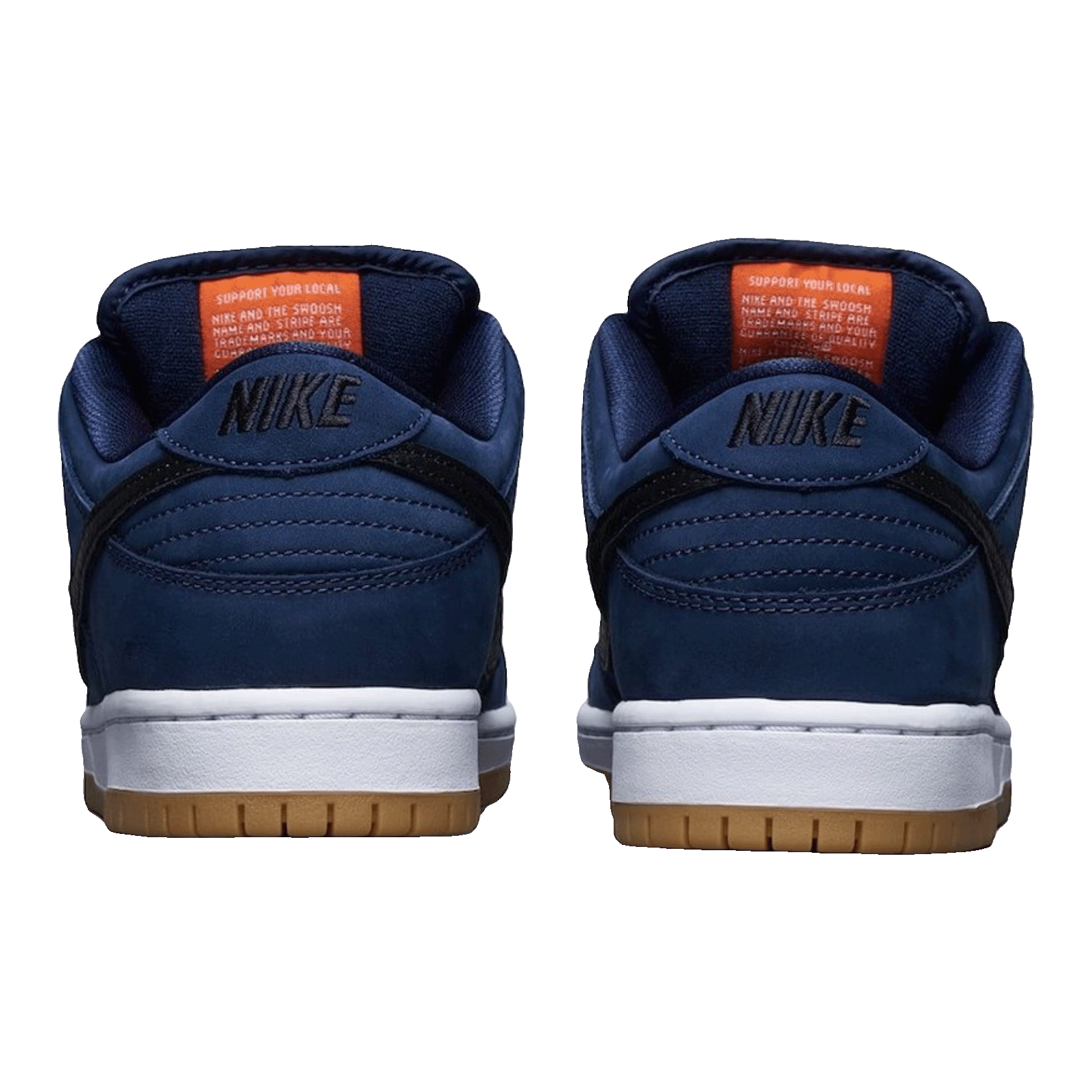 Nike SB Dunk Low Navy Black Gum Back