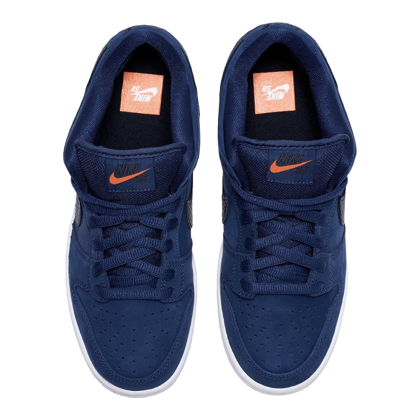 Nike SB Dunk Low Navy Black Gum Oben
