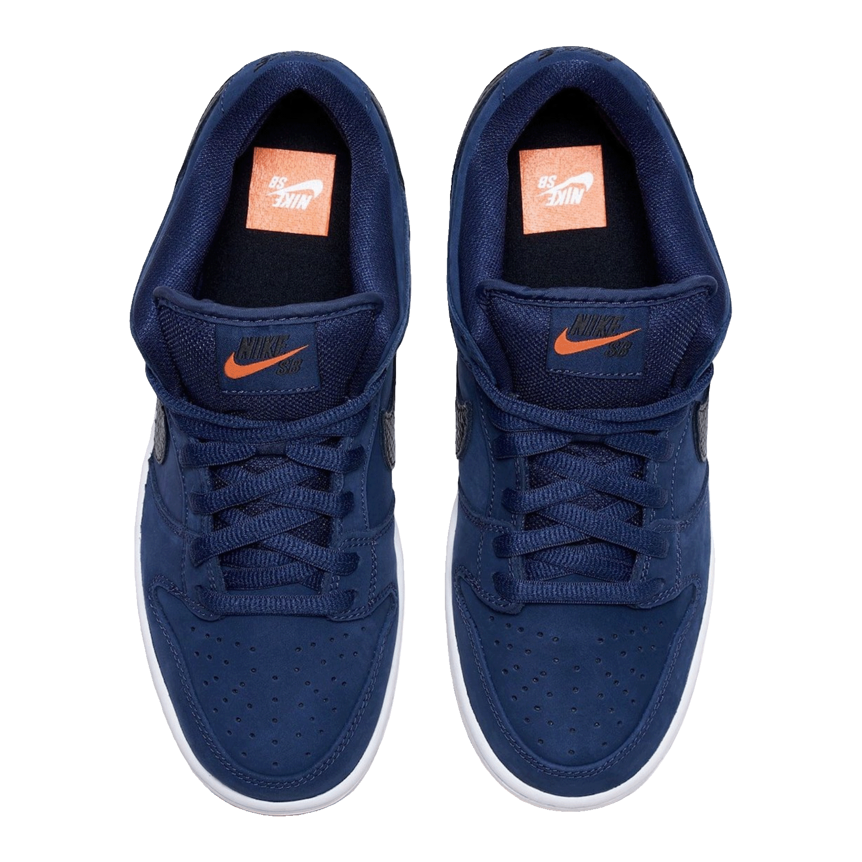 Nike SB Dunk Low Navy Black Gum Oben