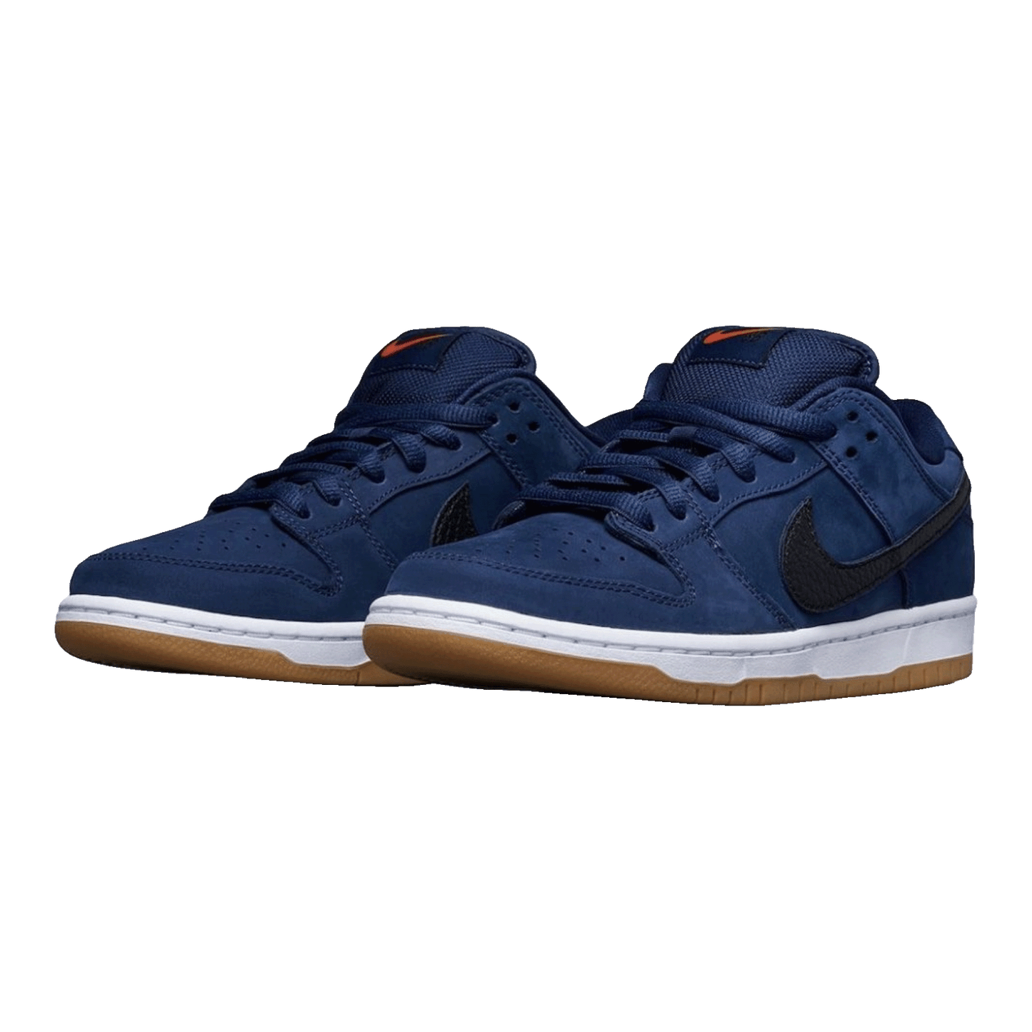 Nike SB Dunk Low Navy Black Gum Side