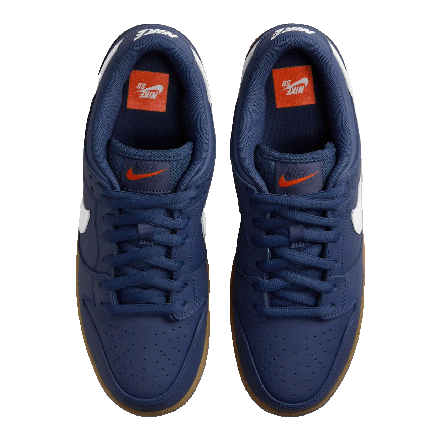 Nike SB Dunk Low Navy Gum Oben