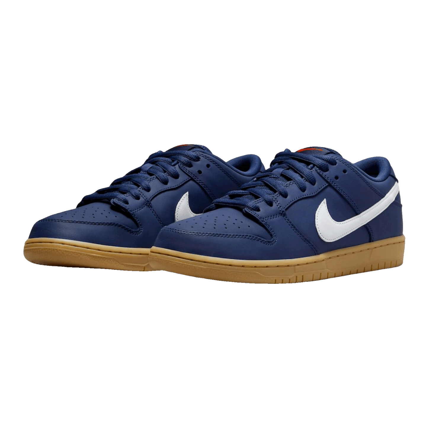 Nike SB Dunk Low Navy Gum Side