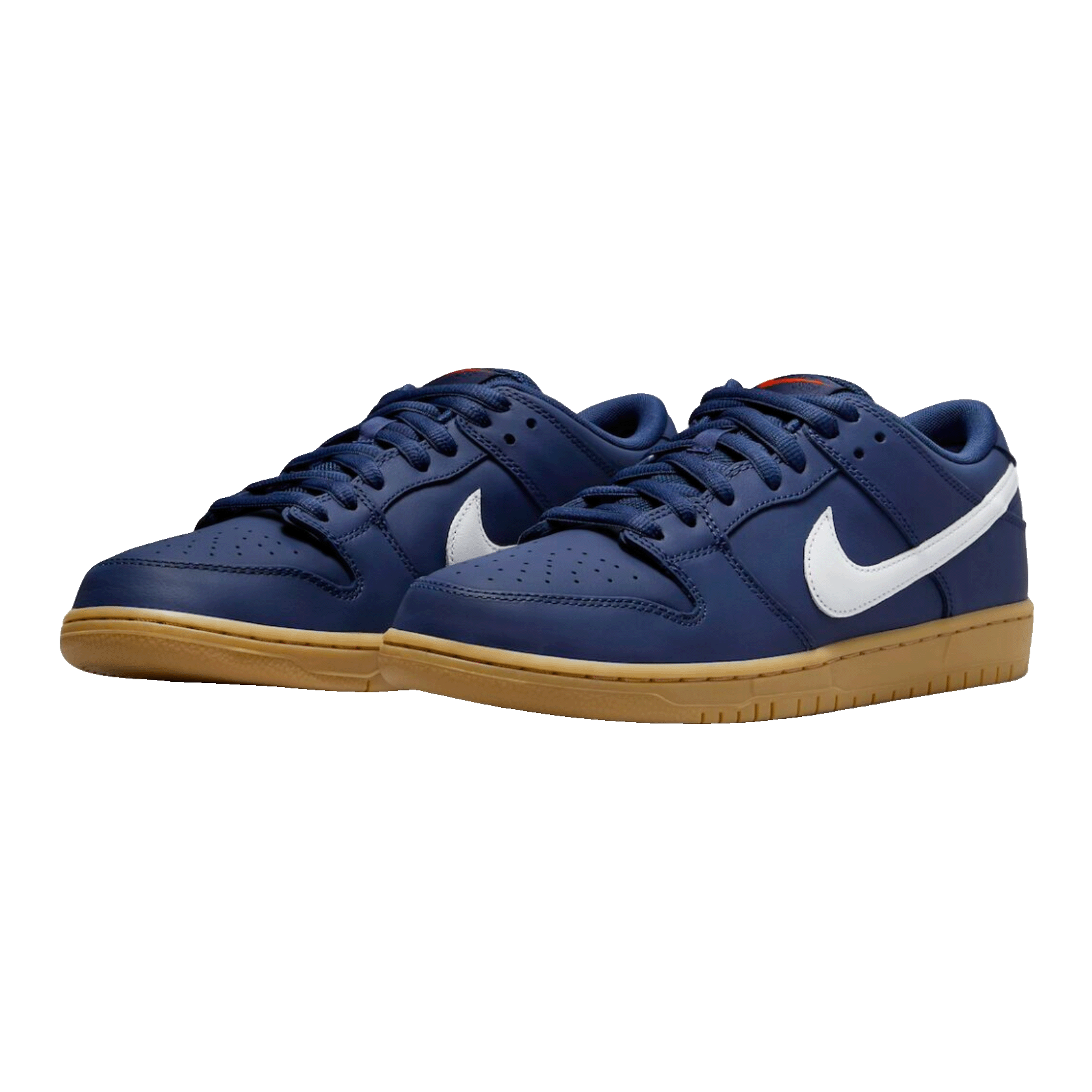 Nike SB Dunk Low Navy Gum Side