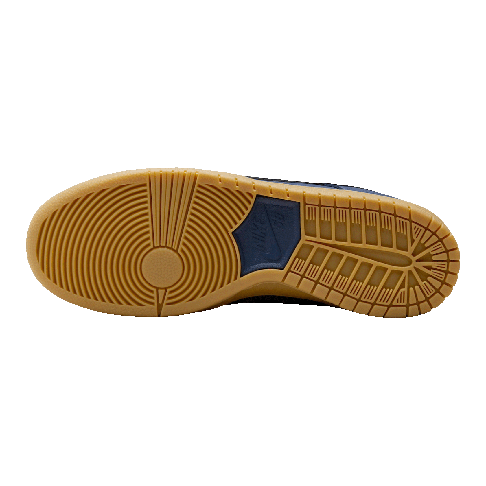 Nike SB Dunk Low Navy Gum Sohle