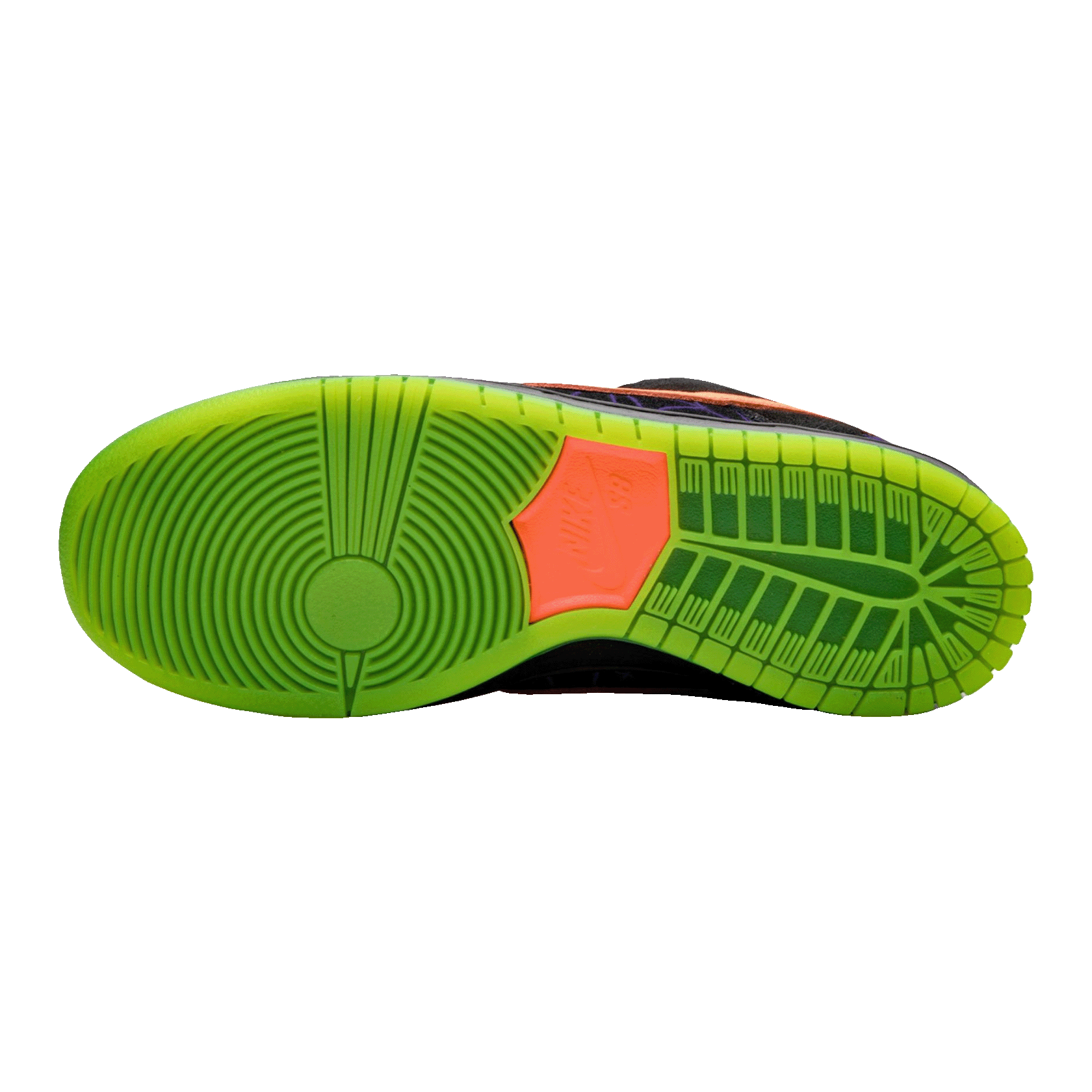 Nike SB Dunk Low Night of Mischief Halloween Sohle