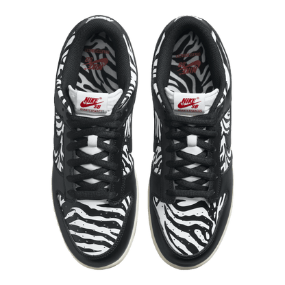 Nike SB Dunk Low OG QS Quartersnacks Zebra Oben