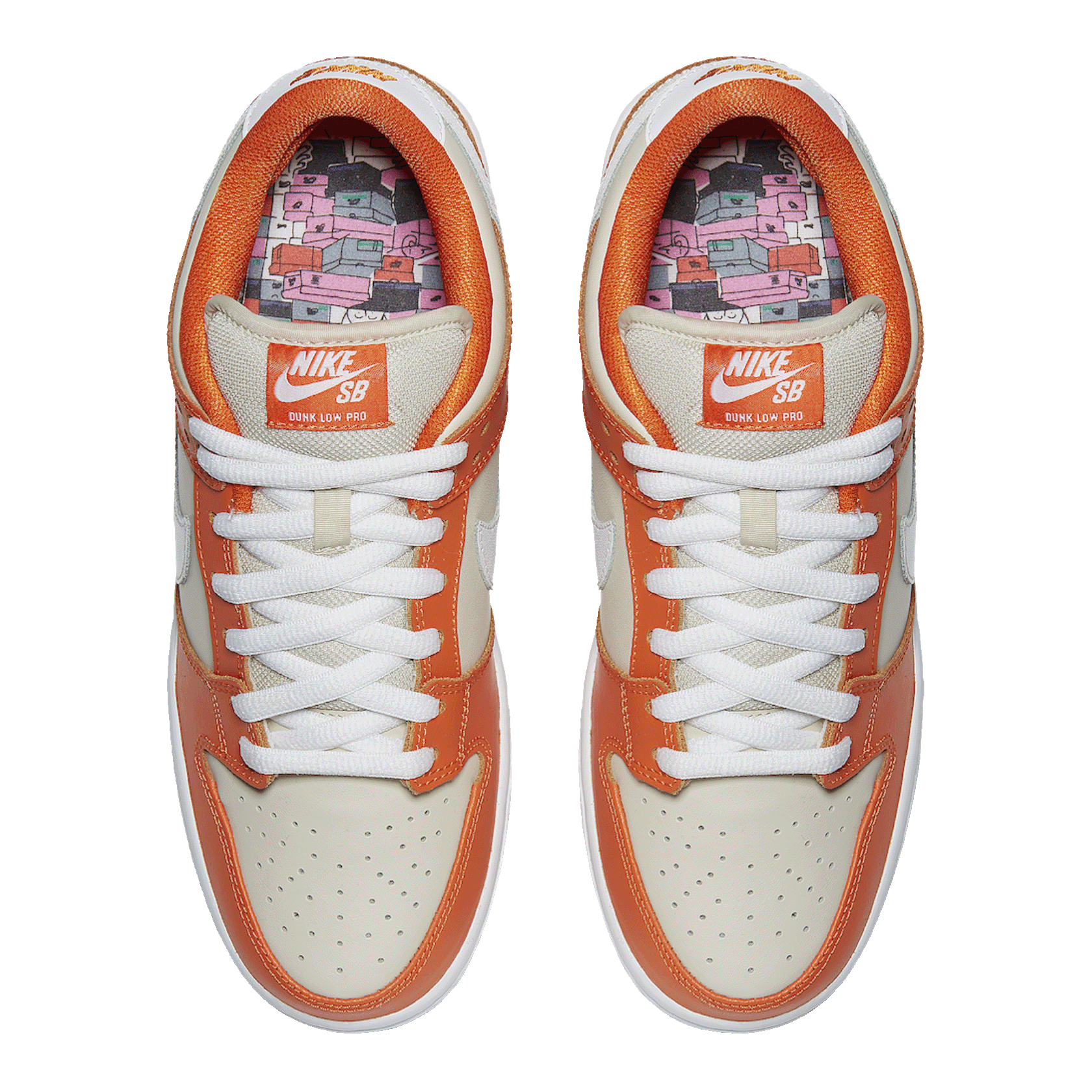 Nike SB Dunk Low Orange Box Oben