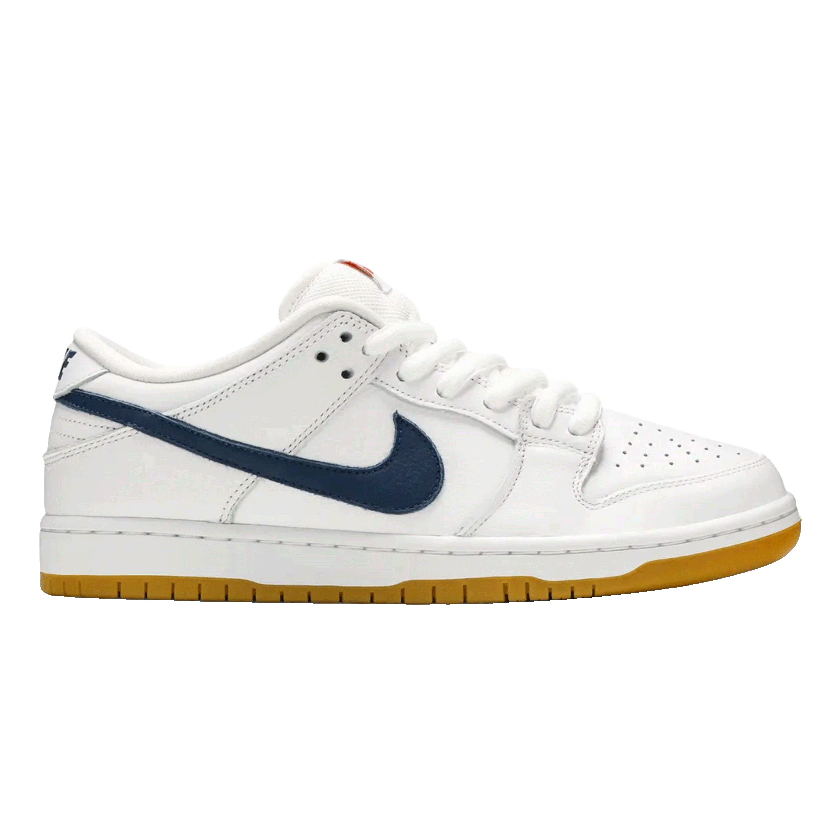 Nike SB Dunk Low Orange Label White Navy