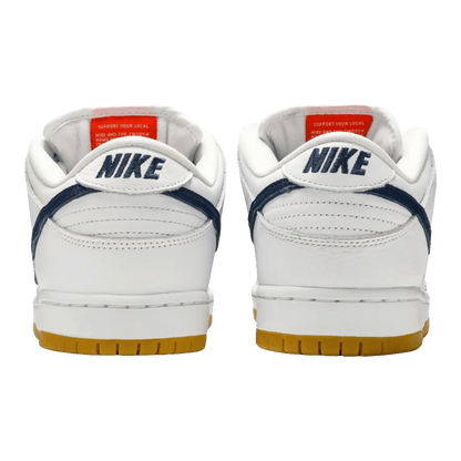 Nike SB Dunk Low Orange Label White Navy Back
