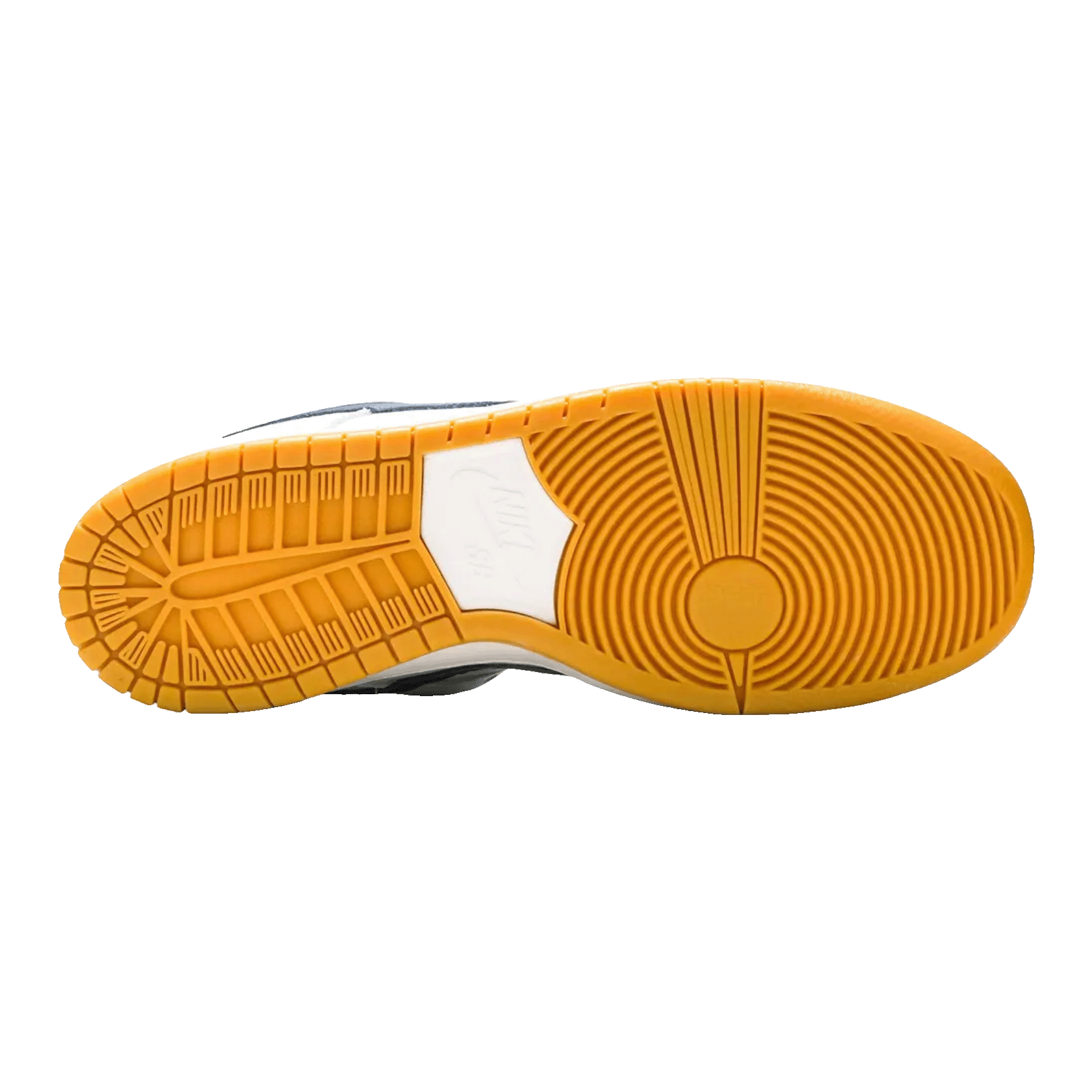 Nike SB Dunk Low Orange Label White Navy Sohle