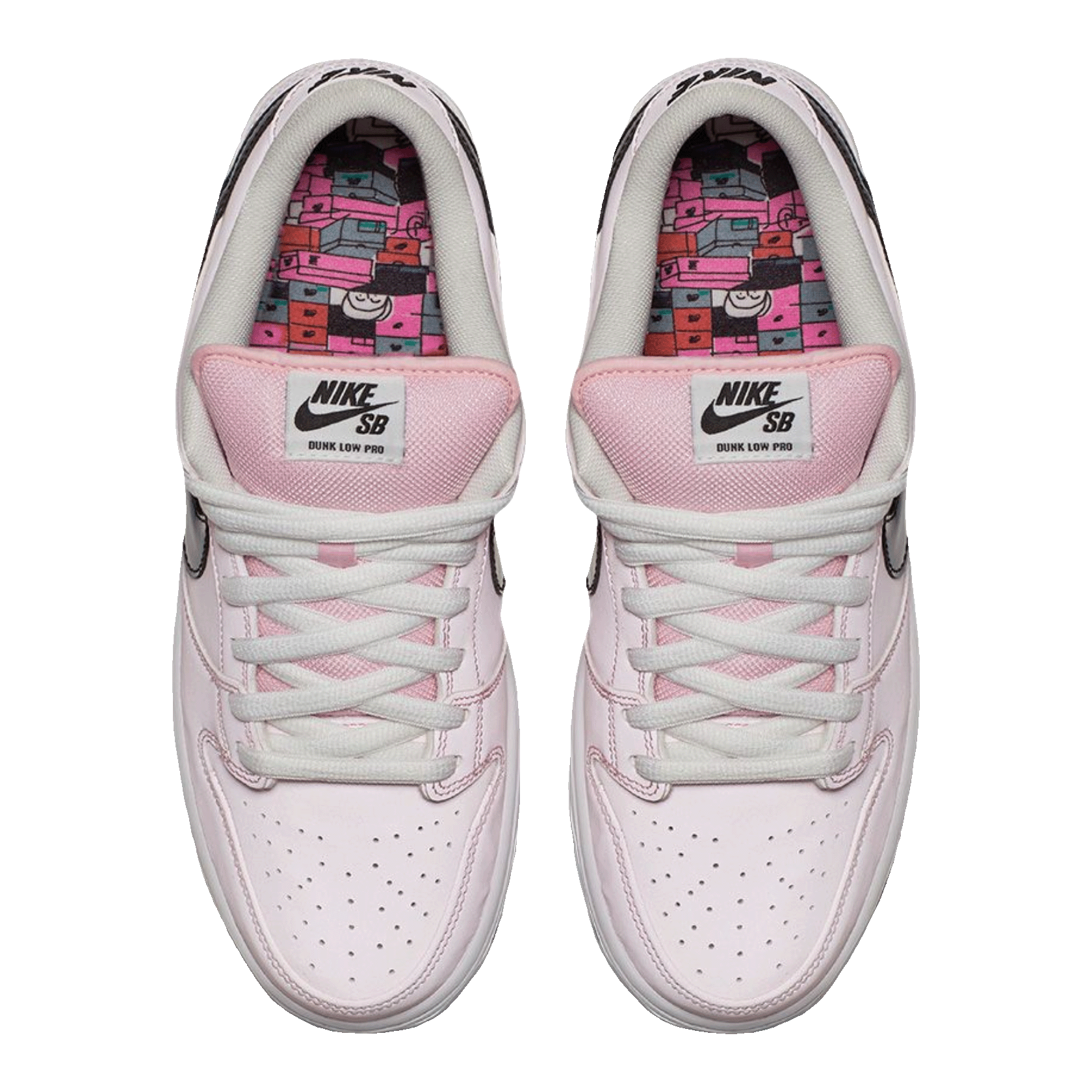 Nike SB Dunk Low Pink Box Oben