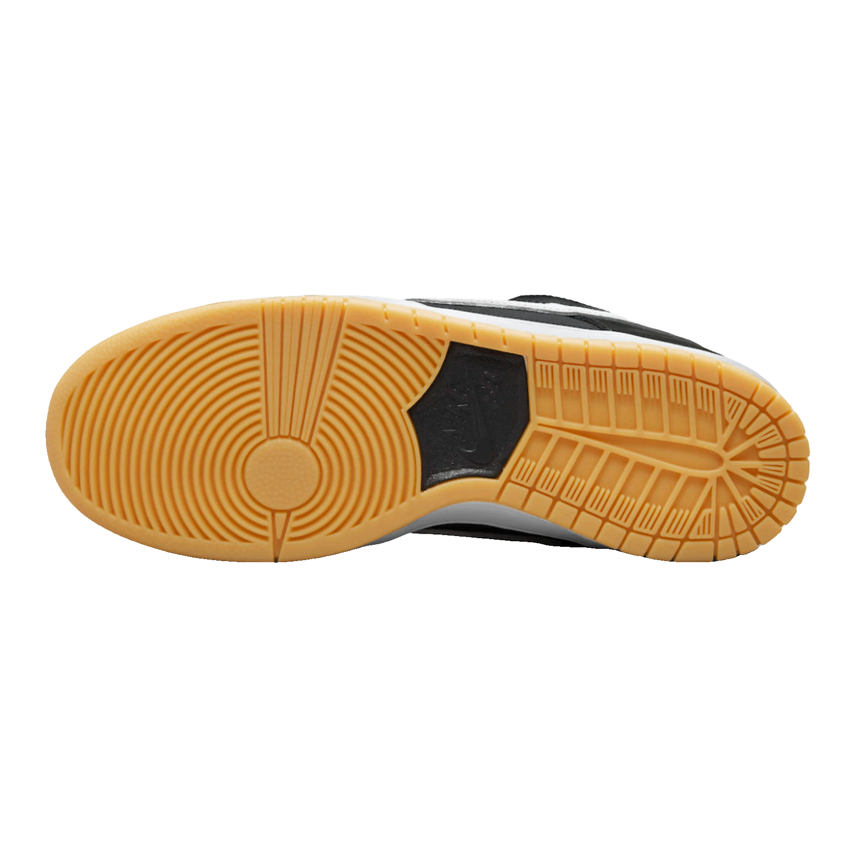 Nike SB Dunk Low Pro Black Gum Sohle