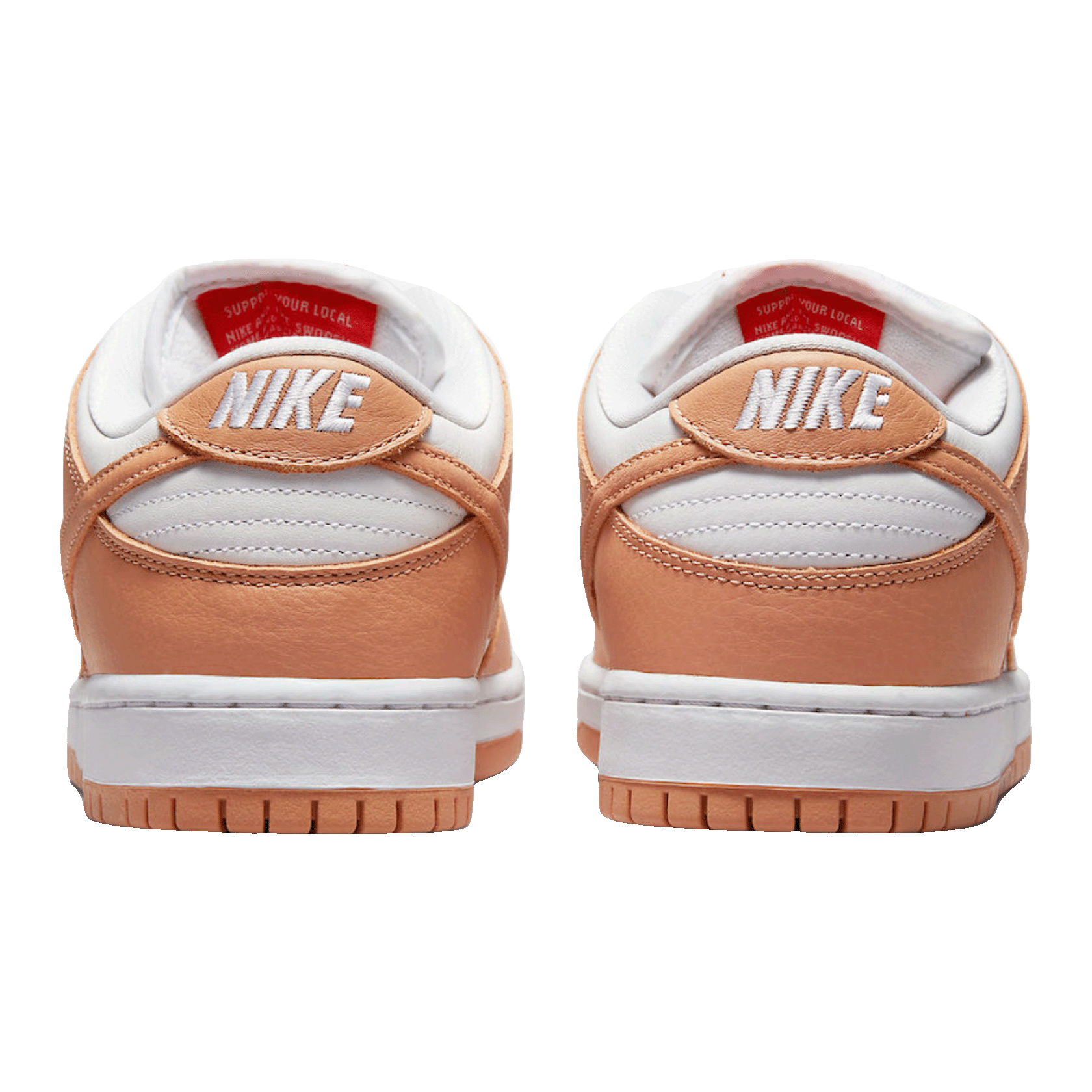 Nike SB Dunk Low Pro ISO Light Cognac Back