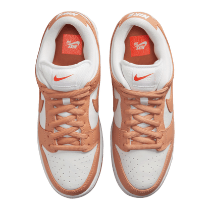 Nike SB Dunk Low Pro ISO Light Cognac Oben