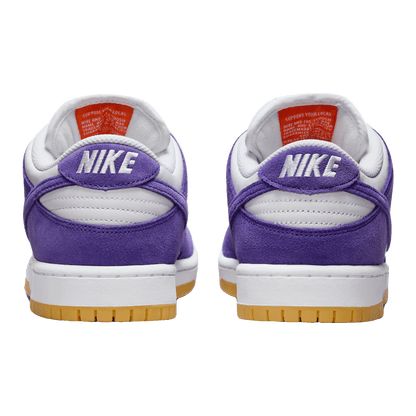 Nike SB Dunk Low Pro ISO Orange Label Court Purple Back